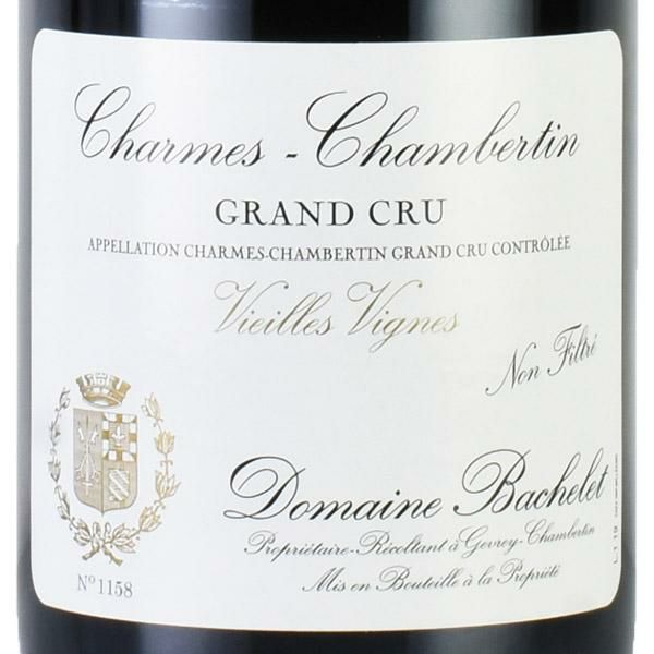 バシュレ / シャルム・シャンベルタン　Grand Cru　VV　2019年 バシュレ / シャルム・シャンベルタン Grand Cru VV 2019年 バシュレ