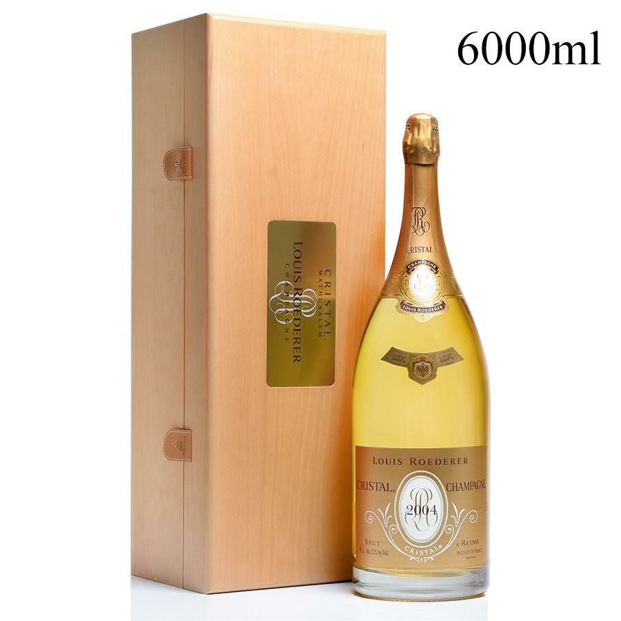 ルイ ロデレール クリスタル 2004 マチュザレム 6000ml 木箱入り 