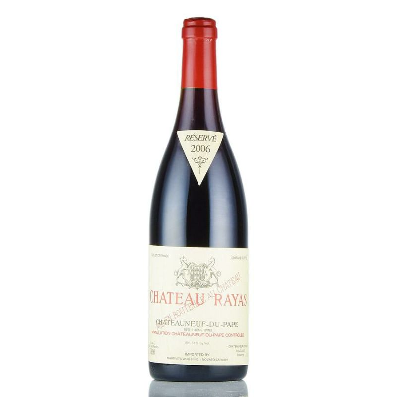 シャトー ラヤス シャトーヌフ デュ パプ ルージュ 2006 Chateau Rayas Chateauneuf du Pape Rouge  フランス ローヌ 赤ワイン