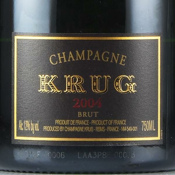 クリュッグ ヴィンテージ 2004 ギフトボックス Krug Vintage フランス シャンパン シャンパーニュ | 勝田商店 公式通販サイト  KATSUDA本店