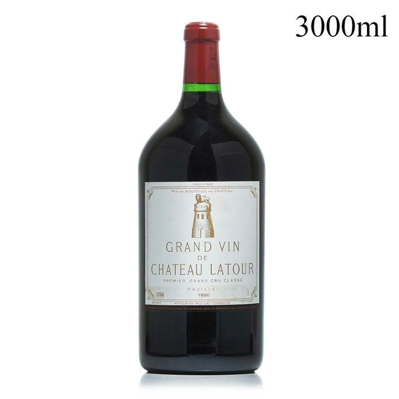 シャトー ラトゥール 1986 ダブルマグナム 3000ml 液漏れ ラベル不良 Chateau Latour フランス ボルドー 赤ワイン |  勝田商店 公式通販サイト KATSUDA本店