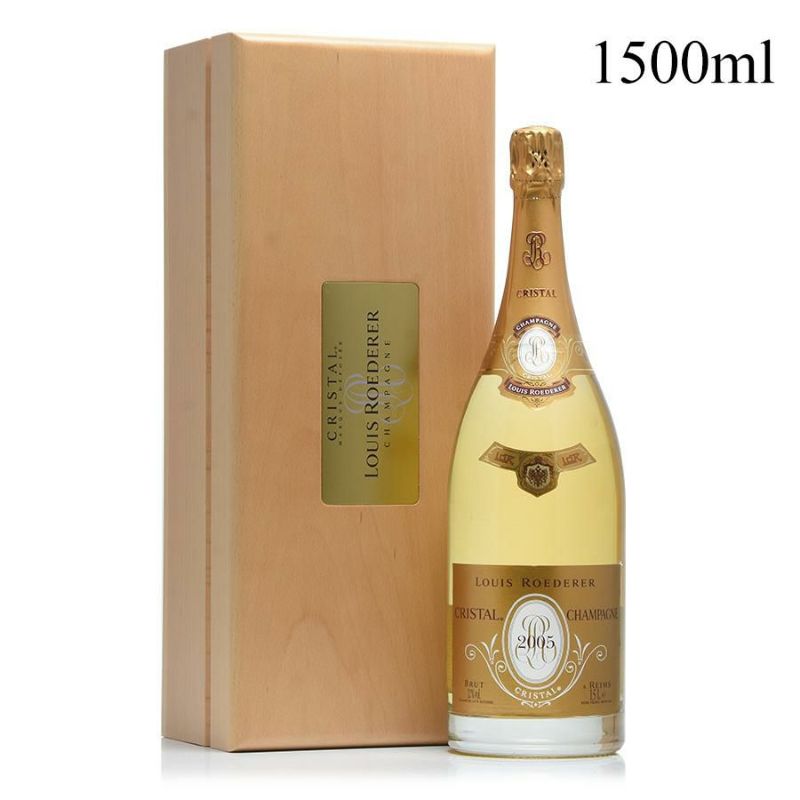 ルイロデレ-ル　クリスタル　2005年 ルイ・ロデレール クリスタル 2005年(仏シャンパーニュ750ml)(箱