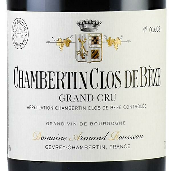 アルマン ルソー シャンベルタン クロ ド ベーズ グラン クリュ 2019 Armand Rousseau Chambertin Clos de  Beze フランス ブルゴーニュ 赤ワイン