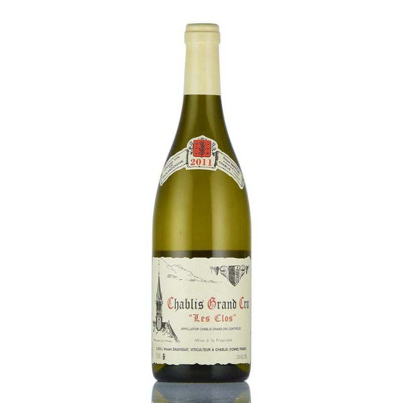 ヴァンサン ドーヴィサ シャブリ レ クロ グラン クリュ 2011 Vincent Dauvissat Chablis Les Clos フランス  ブルゴーニュ 白ワイン