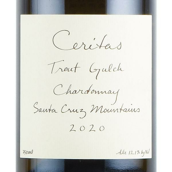 セリタス シャルドネ トラウト ガルチ ヴィンヤード 2020 生産者蔵出し Ceritas Chardonnay Trout Gulch  Vineyard アメリカ カリフォルニア 白ワイン