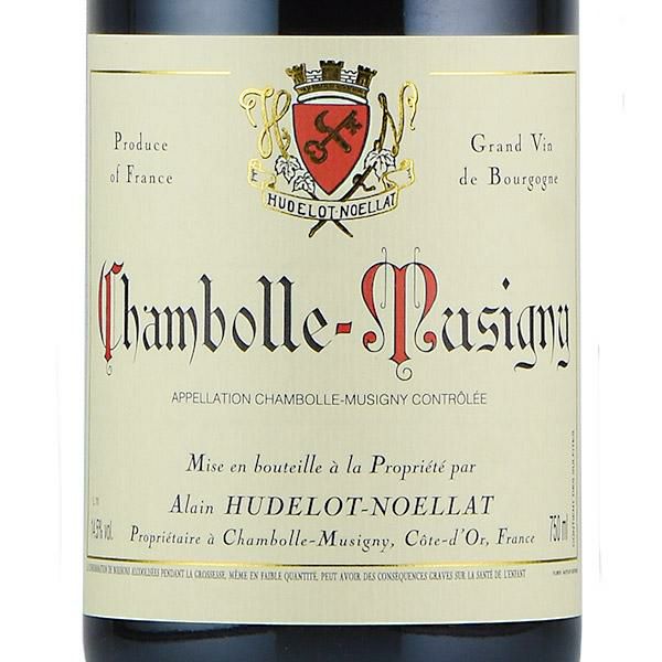 アラン ユドロ ノエラ シャンボール ミュジニー 2019 Alain Hudelot Noellat Chambolle Musigny フランス  ブルゴーニュ 赤ワイン