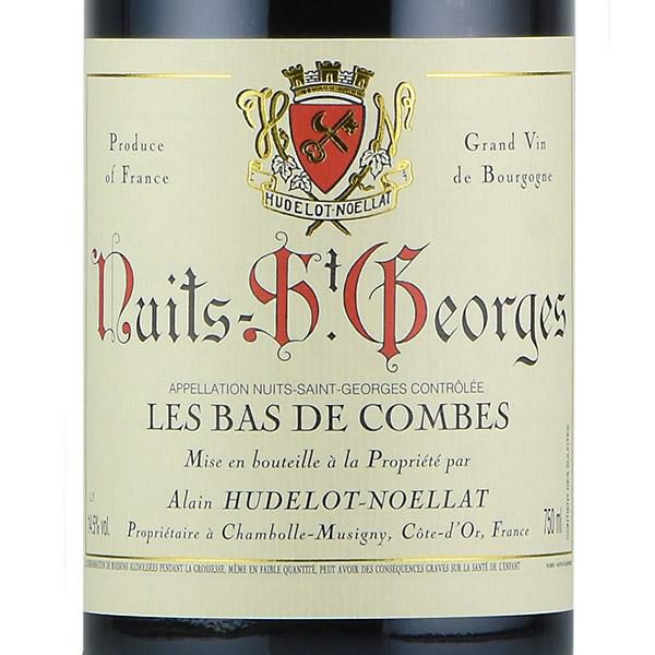 アラン ユドロ ノエラ ニュイ サン ジョルジュ レ バ ド コンブ 2019 Alain Hudelot Noellat Nuits Saint  Georges Les Bas de Combes フランス ブルゴーニュ 赤ワイン