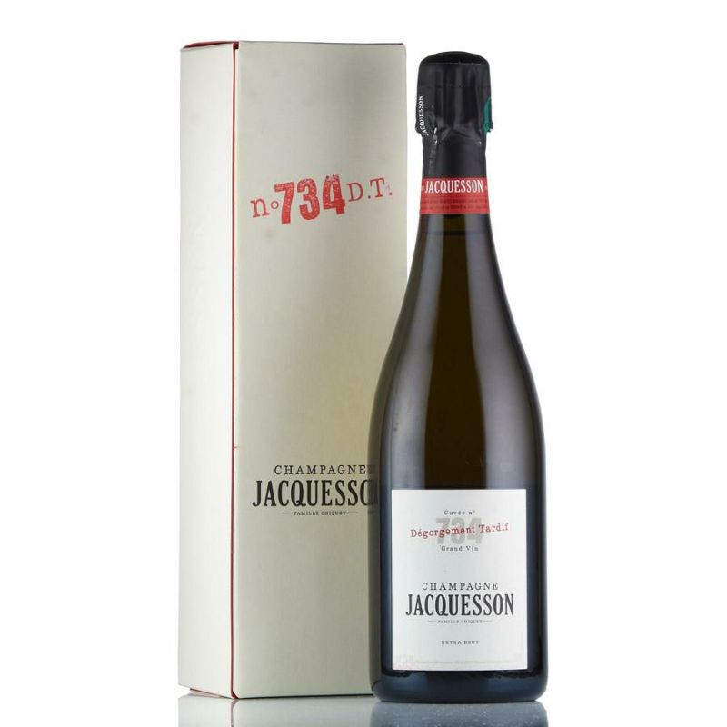 ジャクソン キュヴェ #734 ブリュット デゴルジュマン タルディフ NV ギフトボックス Jacquesson Cuvee #734 Brut  Degorgement Tardif フランス シャンパン シャンパーニュ | 勝田商店 公式通販サイト KATSUDA本店