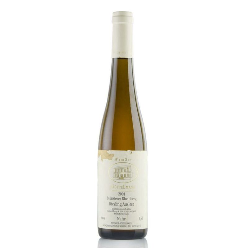 ゲッテルマン ミュンスターラー ラインベルク リースリング アウスレーゼ 2001 500ml 液漏れ Gottelmann Munsterer  Rheinberg Riesling Auslese ドイツ 白ワイン | 勝田商店 公式通販サイト KATSUDA本店