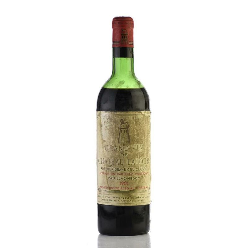 割引純正 シャトー ラトゥール 1972 ラベル不良 Chateau Latour