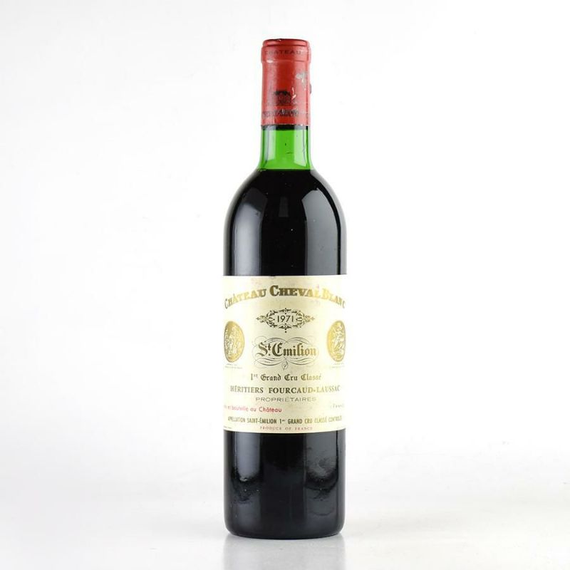 シャトー シュヴァル・ブラン 1971 Cheval Blanc シャトー シュヴァル ブラン 1971 キャップシール不良 Chateau