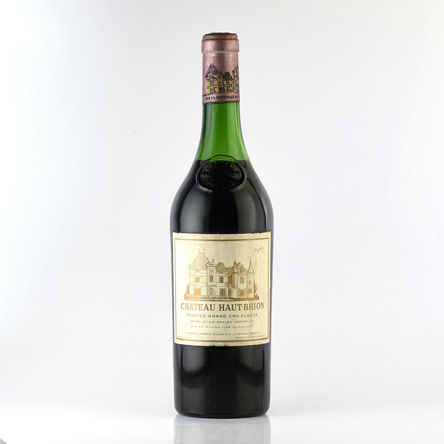 シャトー オー ブリオン 1967 キャップシール ラベル不良 オーブリオン