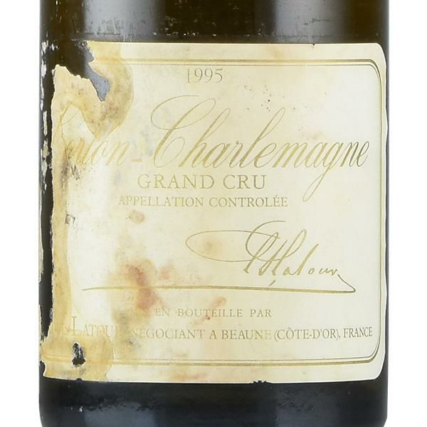 ルイ ラトゥール コルトン シャルルマーニュ グラン クリュ 1995 ラベル不良 Louis Latour Corton Charlemagne  フランス ブルゴーニュ 白ワイン | 勝田商店 公式通販サイト KATSUDA本店