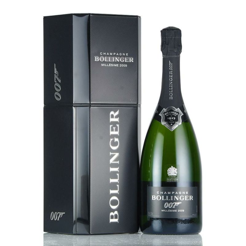 ボランジェ 007 スペクター リミテッド エディション 2009 ギフトボックス Bollinger 007 Spectre Limited  Edition フランス シャンパン シャンパーニュ