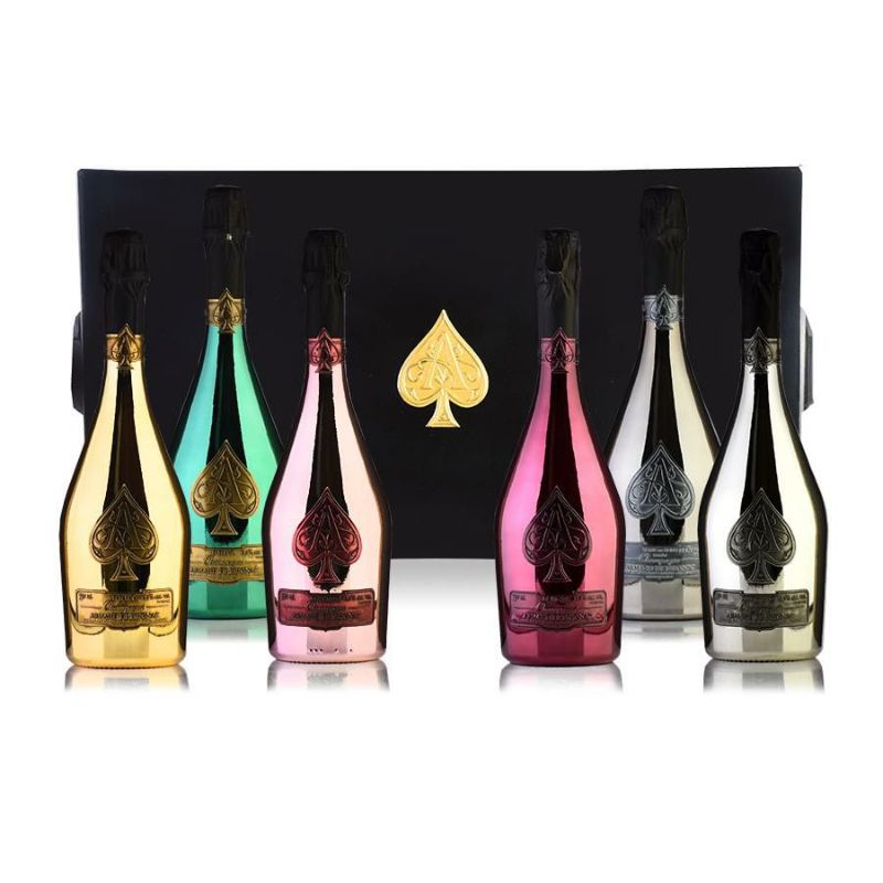 アルマンド ラ コレクション 6本セット NV オリジナルボックス入り アルマン ド ブリニャック アルマンドブリニャック Armand de  Brignac La Collection フランス シャンパン シャンパーニュ