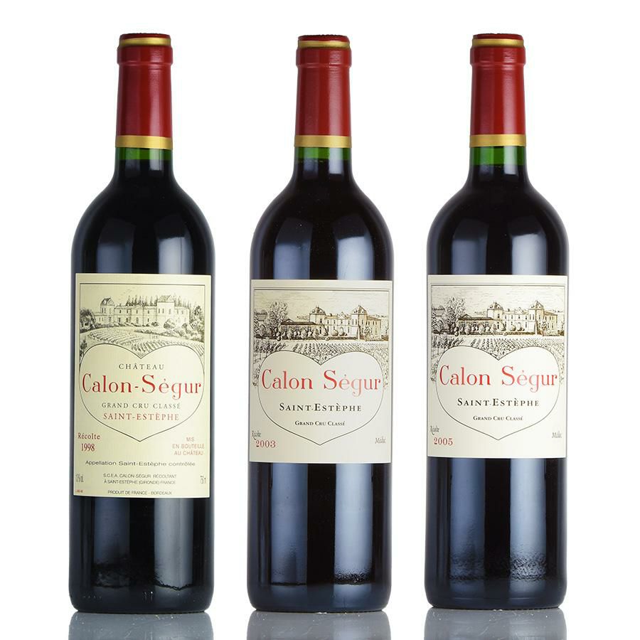 シャトー カロン セギュール 6本セット ( 10,09,06,05,03,98 ) Chateau