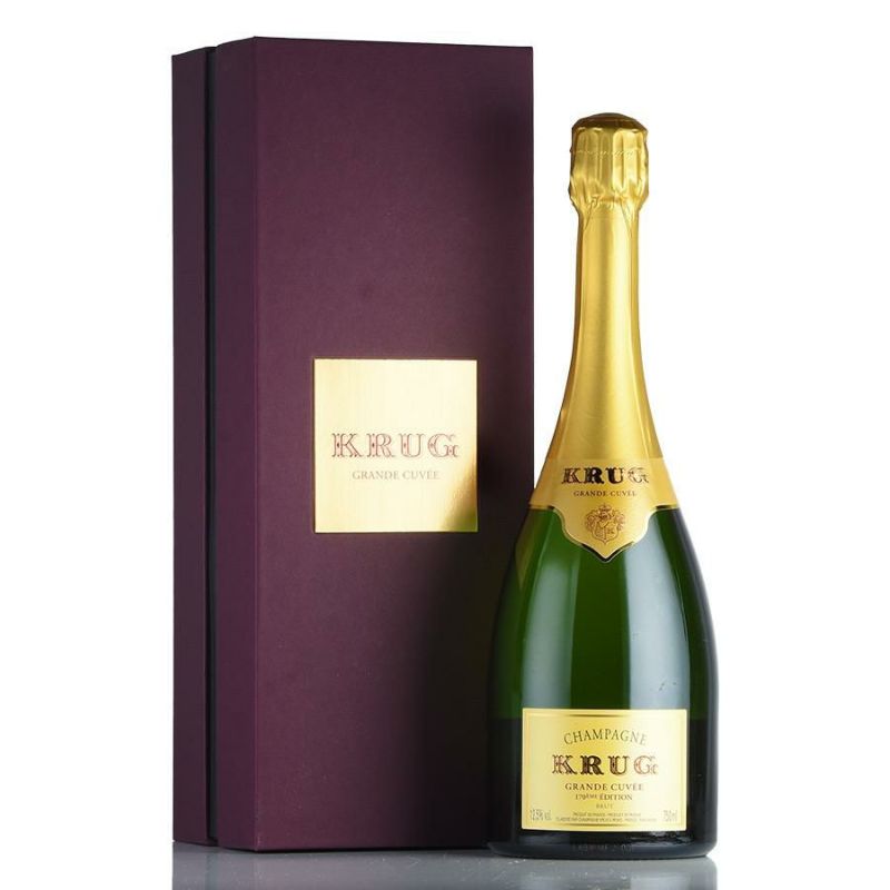 クリュッグ グランド キュヴェ エディション170 NV ギフトボックス Krug Grande Cuvee 170 Eme Edition フランス  シャンパン シャンパーニュ