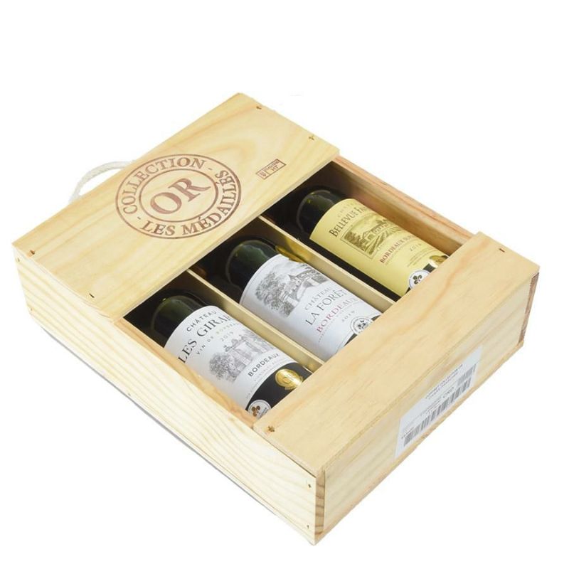 ジネステ ボルドー 金賞シャトー3本セット ( レ ジラール ベルヴュー