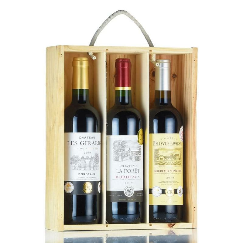 シャトーワイン3本セット ジネステ ボルドー 金賞シャトー3本セット ( レ ジラール ベルヴュー