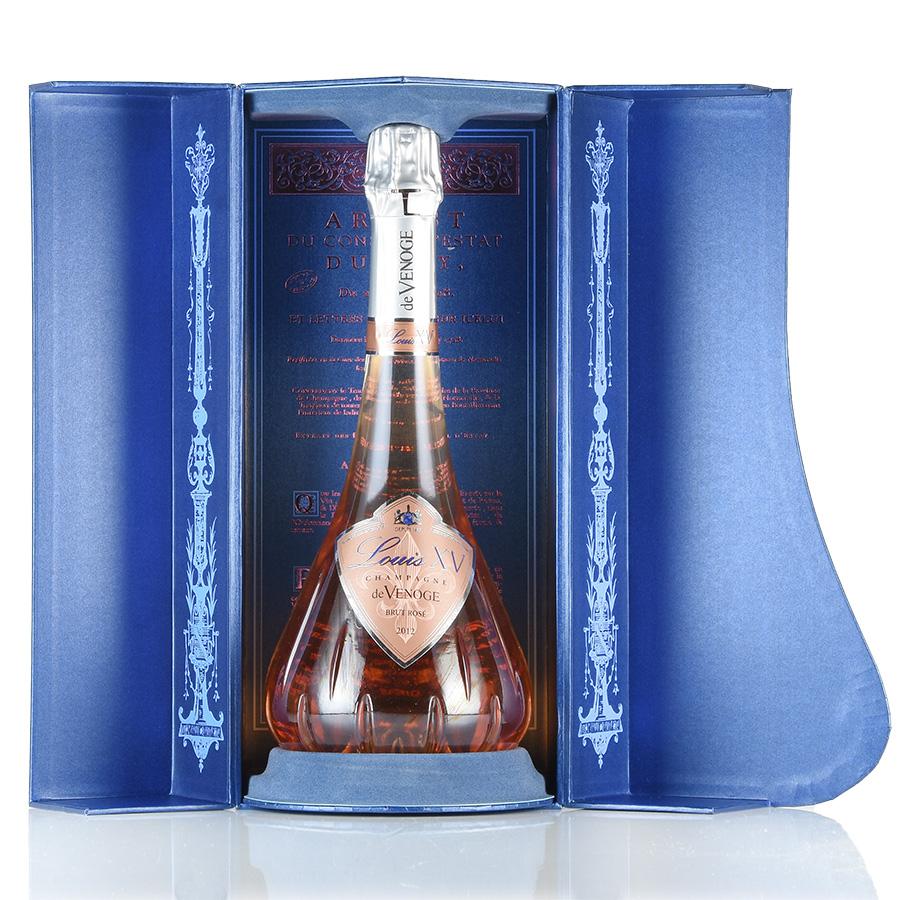 ドゥ ヴノージュ ルイ15世 ロゼ 2012 ギフトボックス キャンズ de