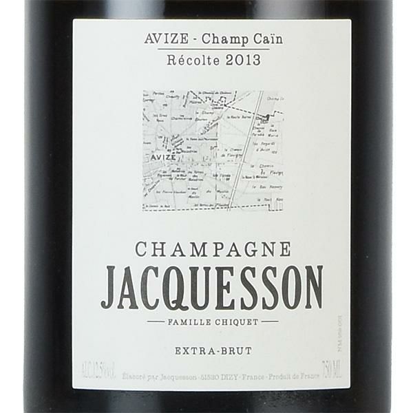 ジャクソン アヴィズ シャン カン 2013 Jacquesson Avize Champ Cain