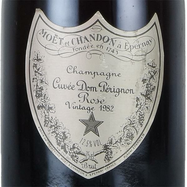 ドンペリ ドンペリニヨン ロゼ 1982 ラベル不良 ドン ペリニヨン