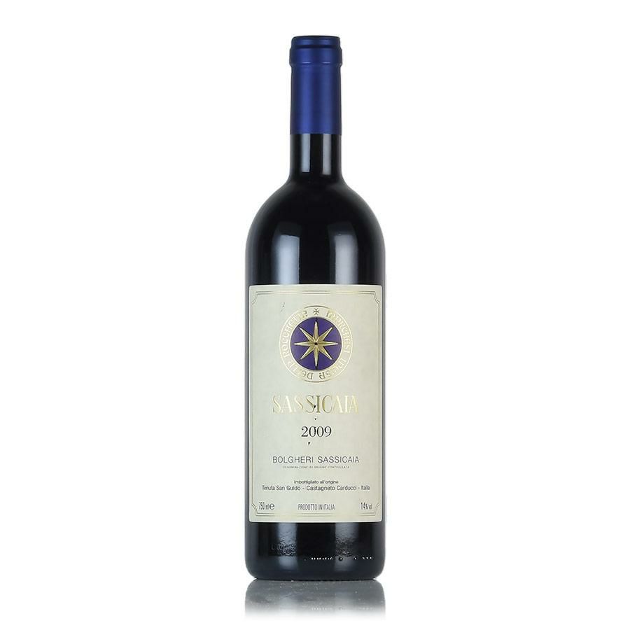 サッシカイア 2009 ラベル不良 Tenuta San Guido Sassicaia イタリア 