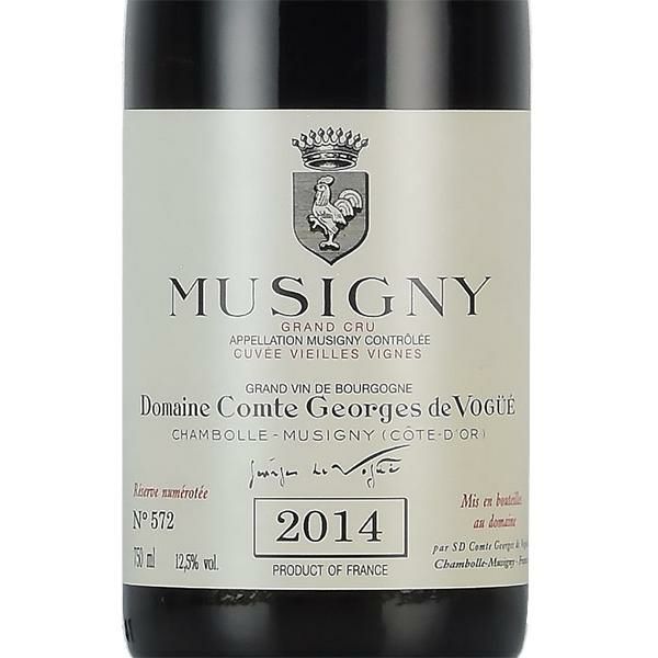 コント ジョルジュ ド ヴォギュエ ミュジニー ヴィエイユ ヴィーニュ グラン クリュ 2014 Comte Georges de Vogue  Musigny Vieilles Vignes Grand Cru フランス ブルゴーニュ 赤ワイン | 勝田商店 公式通販サイト KATSUDA本店