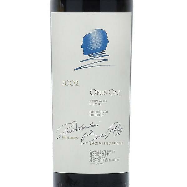 オーパスワン　2002年　Opus One 2002年 オーパス・ワン 赤ワイン｜生まれ年ギフト