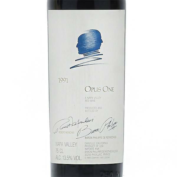 1991年 オーパス ワン モンダヴィ・ロッチルドOPUS ONE MONDAVI